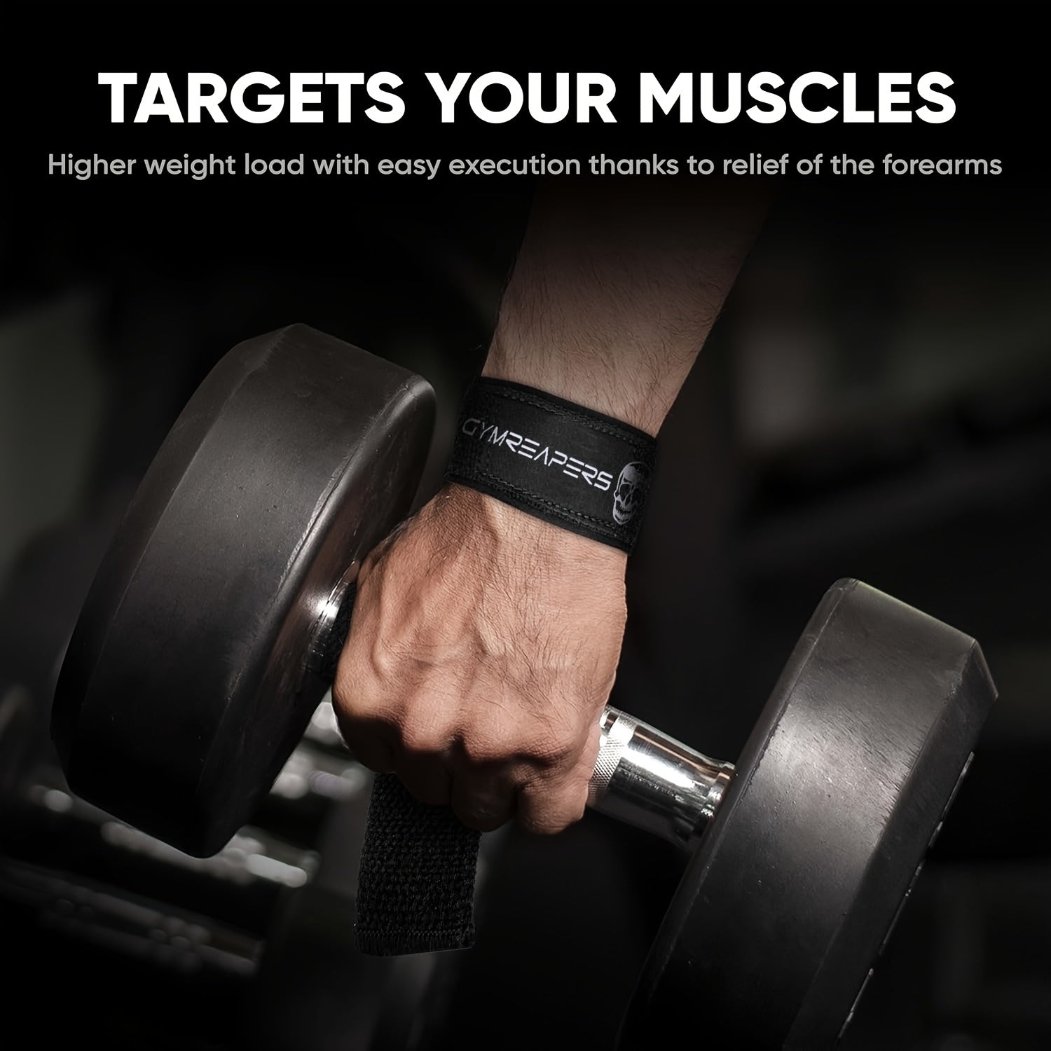 Lifting Straps for Weightlifting, Weight Lifting Straps Gym Power Workouts Lifting Wrist Straps Padded Men Women Support Lifters Deadlift Straps Hard Pull Exercise Straps.