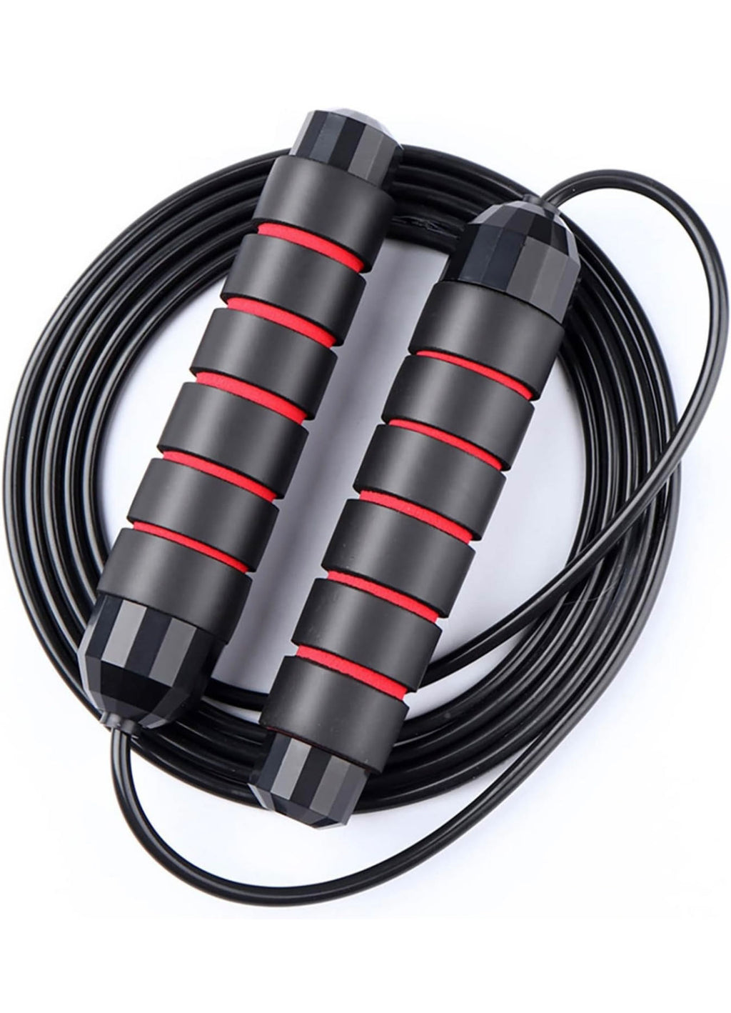 Jump Rope,Jump Ropes for Fitness for Women Men ,Speed Jumping Rope for Workout with Ball Bearings,Adjustable Skipping Rope for Exercise&Slim Body at Home School Gym