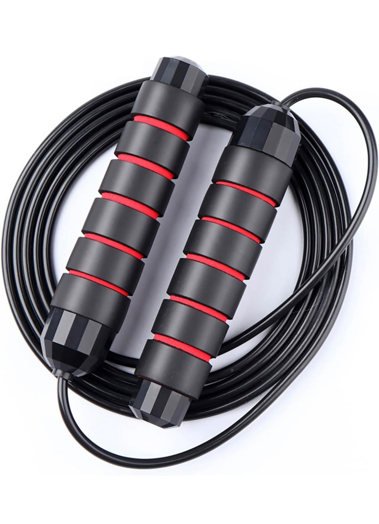 Jump Rope,Jump Ropes for Fitness for Women Men ,Speed Jumping Rope for Workout with Ball Bearings,Adjustable Skipping Rope for Exercise&Slim Body at Home School Gym